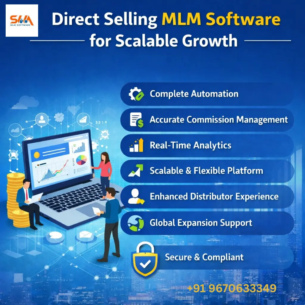 The Top Benefits of Using Direct Selling MLM Software for Scalable Growth 1 Direct selling MLM Software