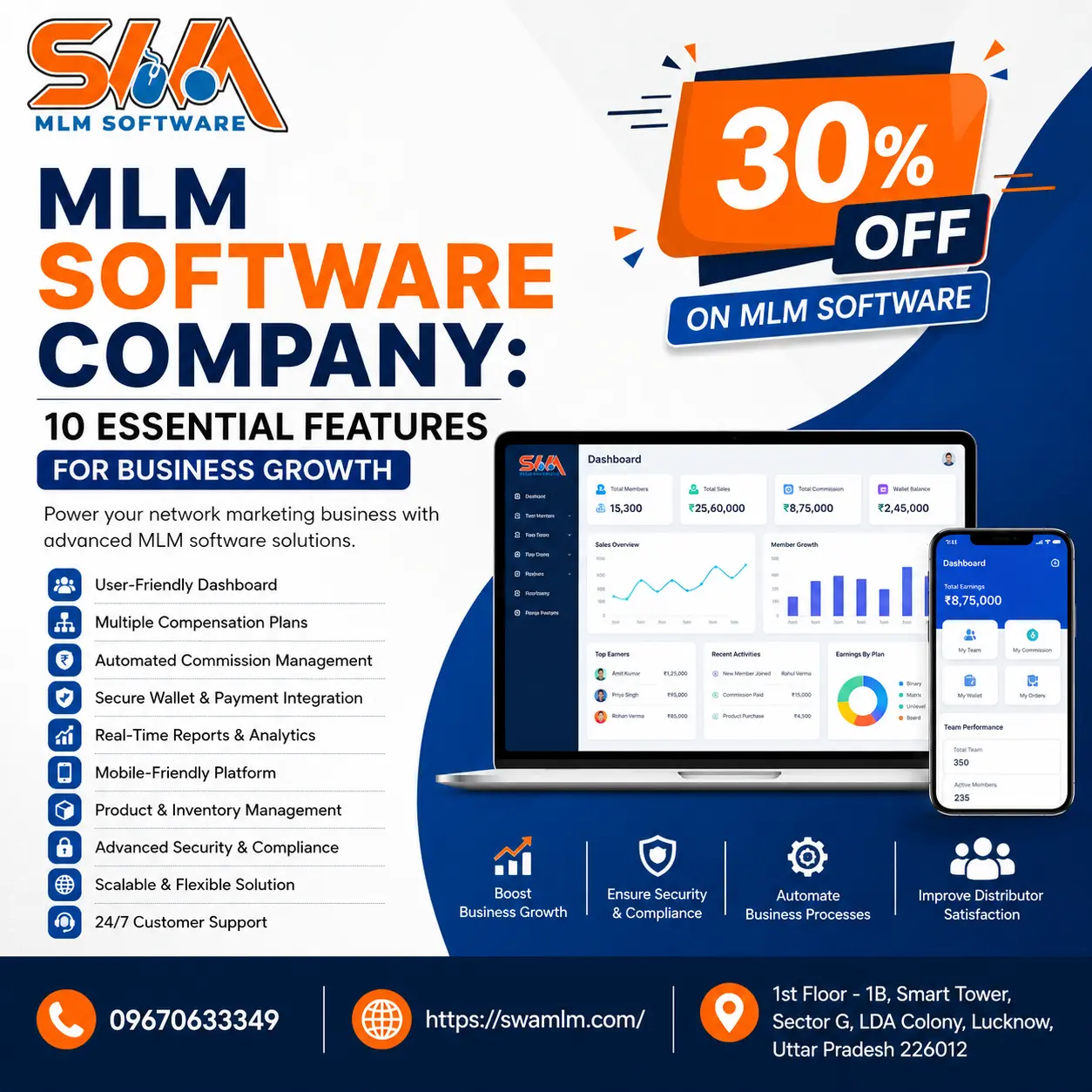 MLM Software company