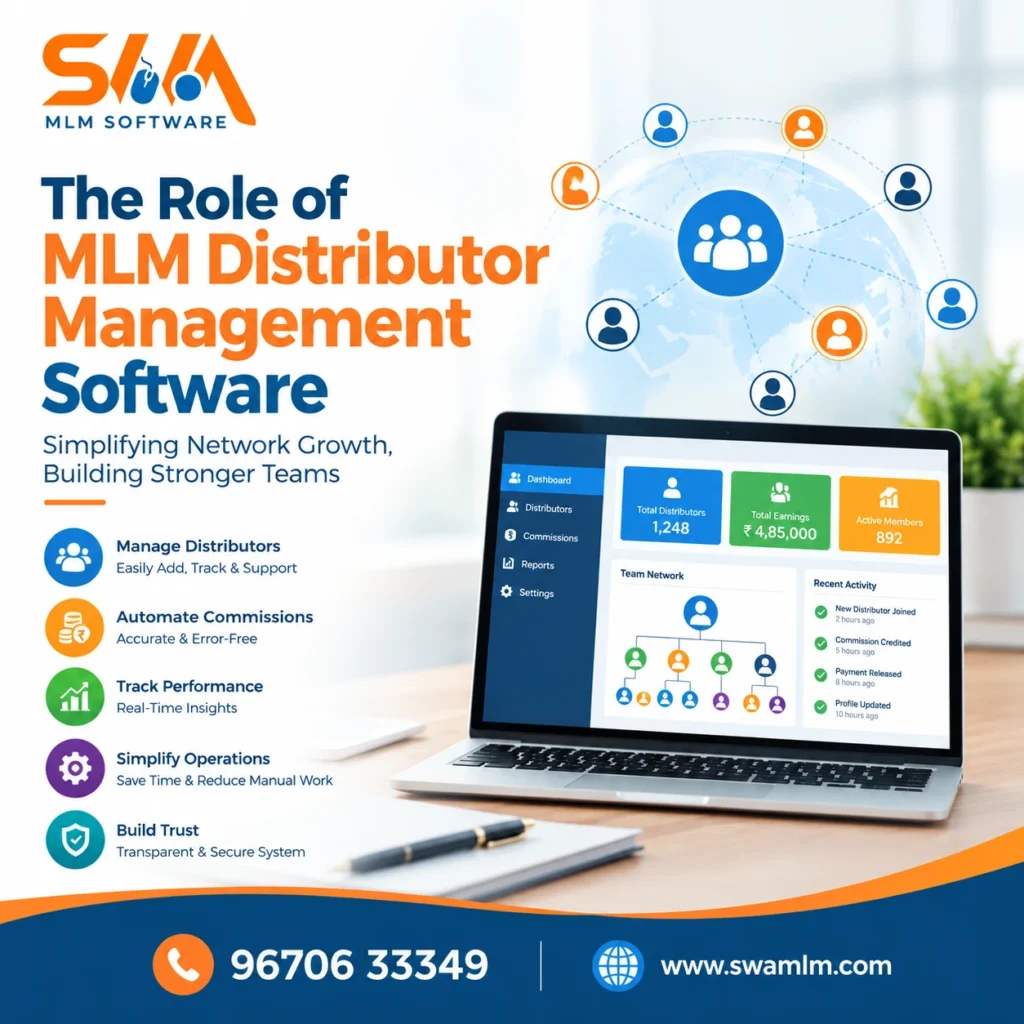  MLM Distributor Management Software